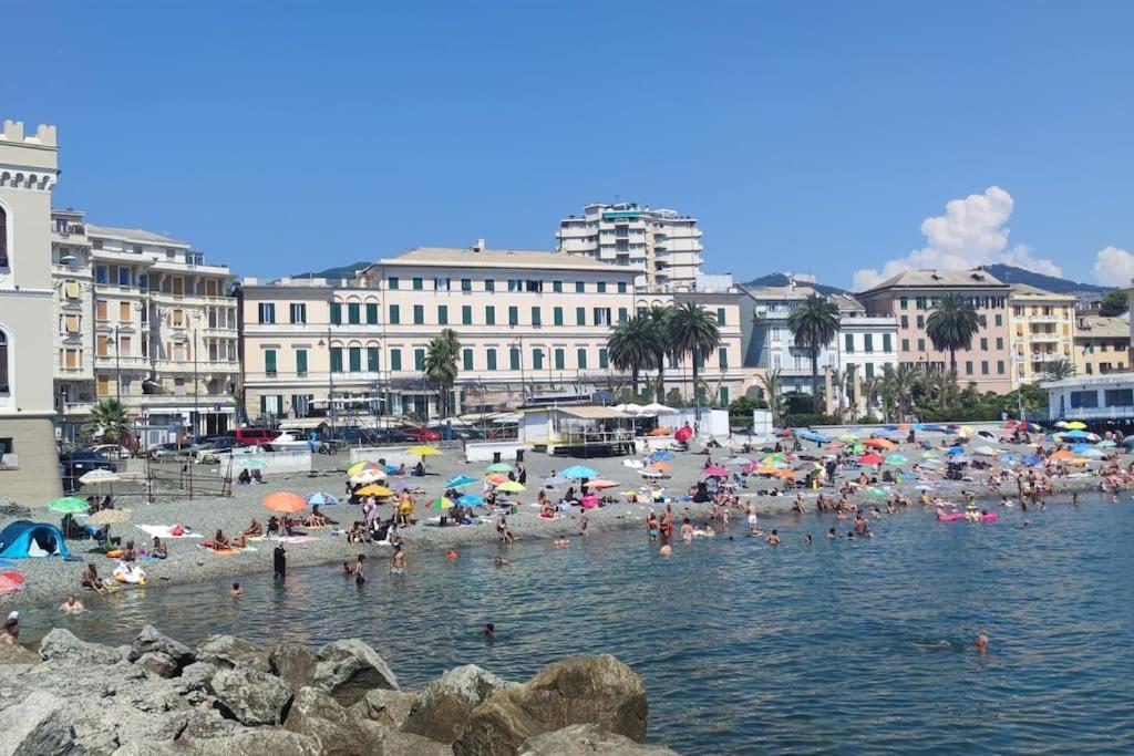 Appartamento Pegli Genua Exterior foto